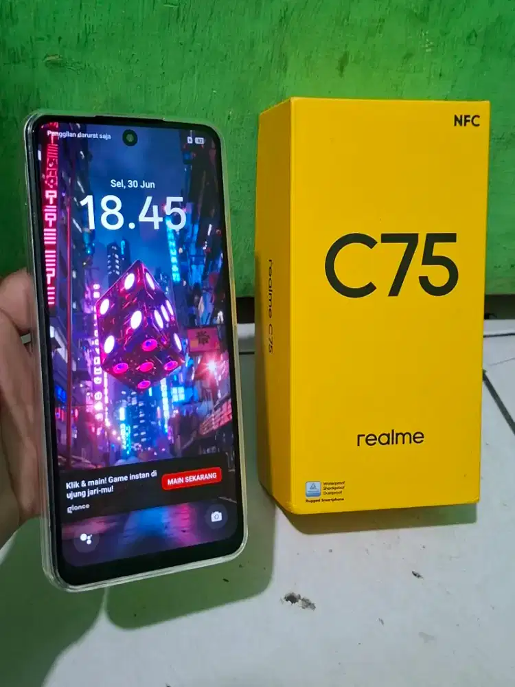 Realme C75 nfc 8+16/256 fulset