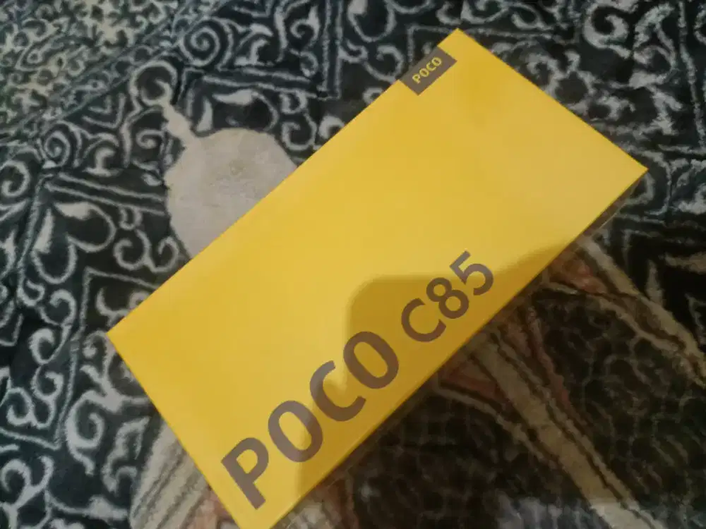 Dijual Poco c85 baru ram 6/128