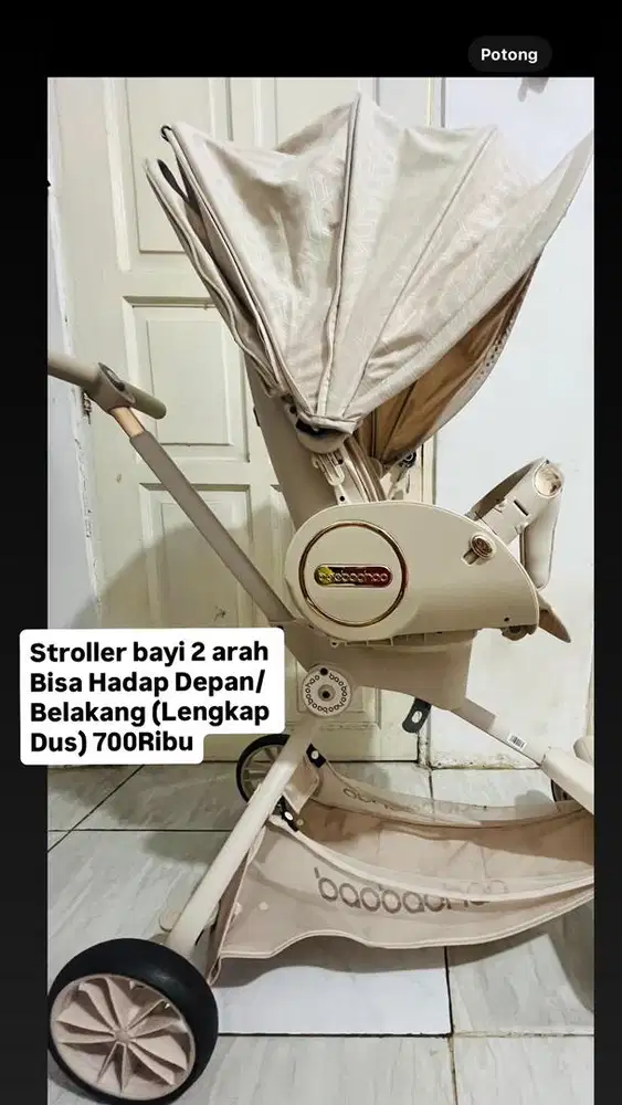 Stroler 2 Arah depan belakang