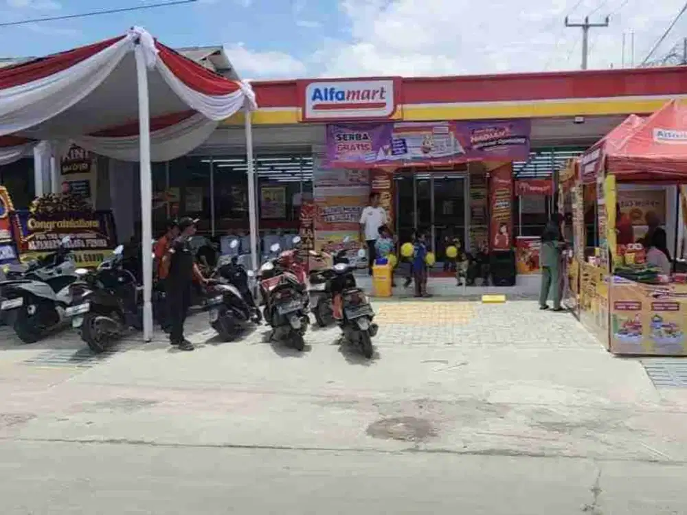 banginan dan usaha alfamart di perum pesona cassa bella babelan bekasi
