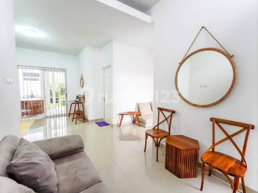 Fully Furnished! Rumah Villa di Cluster Area Lembang Dekat Area Wisata