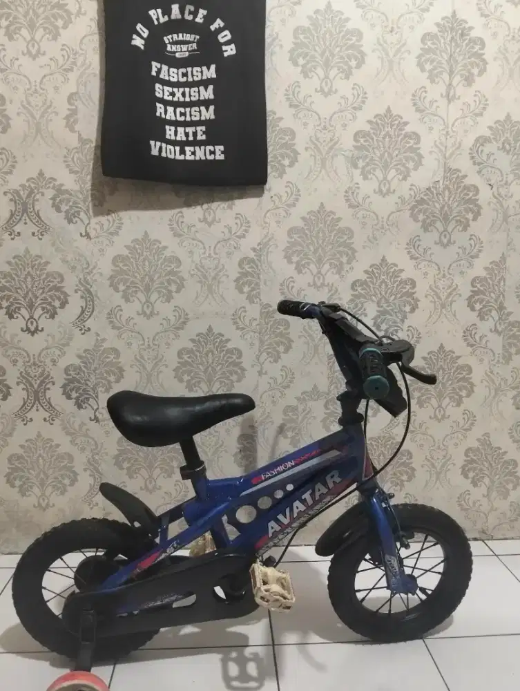 Sepeda BMX anak ukuran 12 untuk umur 3-4 tahun