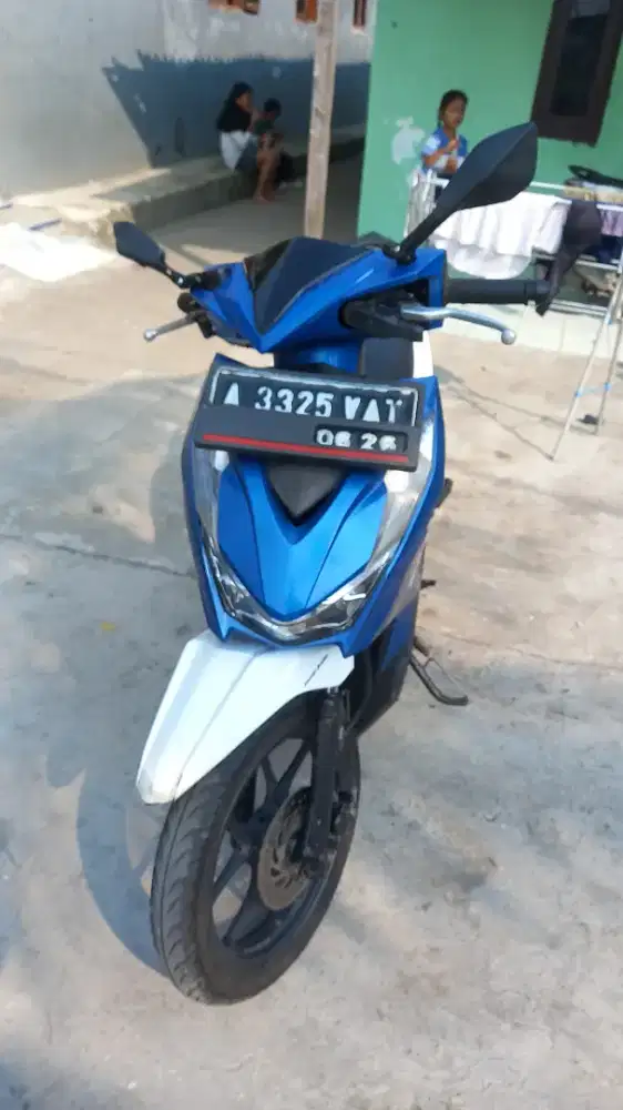 Beat delux plat A tangerang kabupaten
