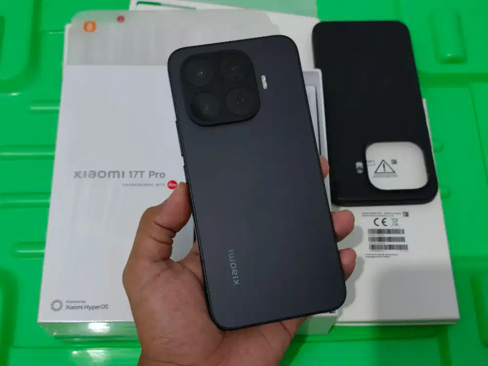 Xiaomi 17T Pro 12GB - 512GB Black Fullset Like New Mulus