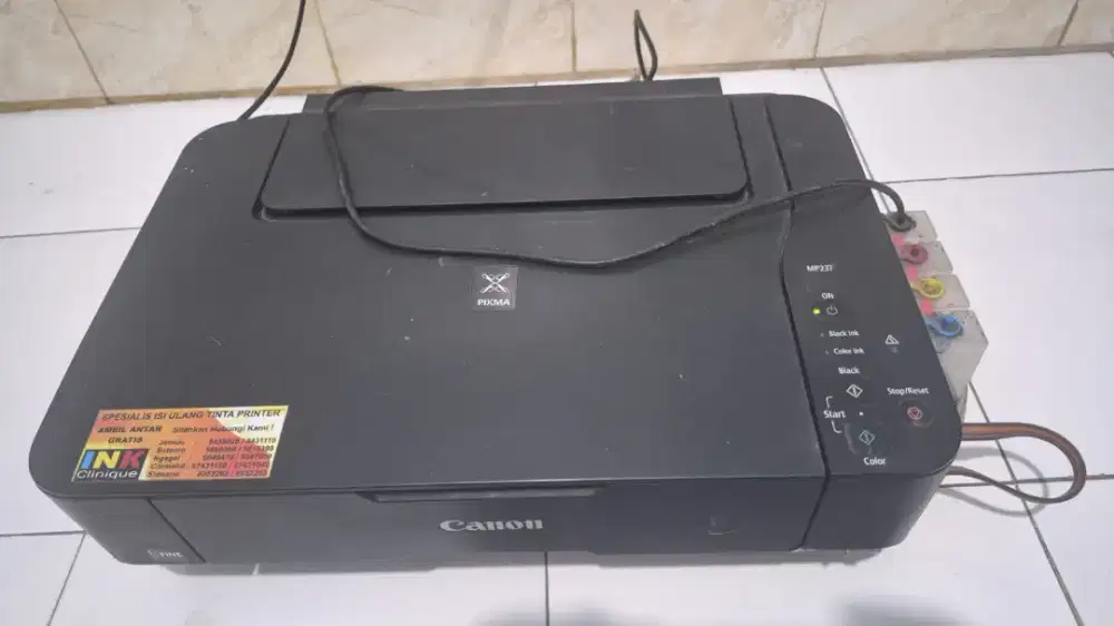 Printer dan scanner bekas, tinta kering nego halus