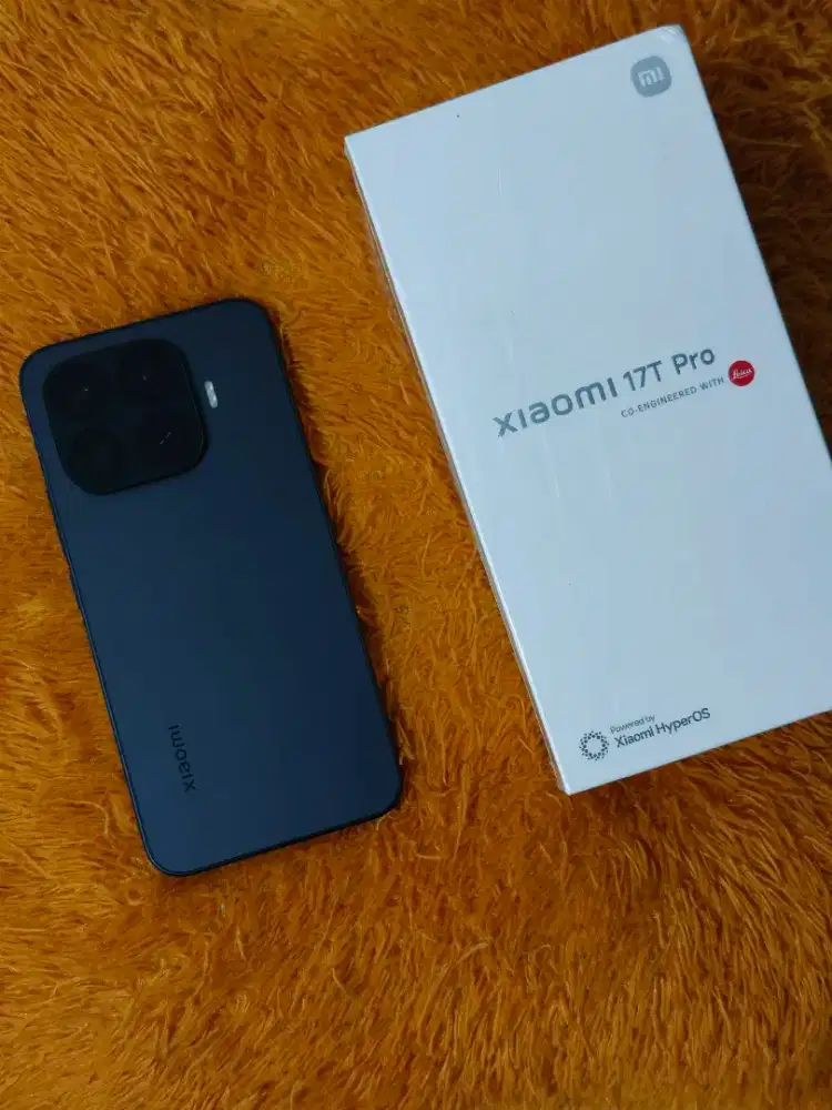 Xiaomi 17T Pro 12GB - 512GB Black Fullset Like New