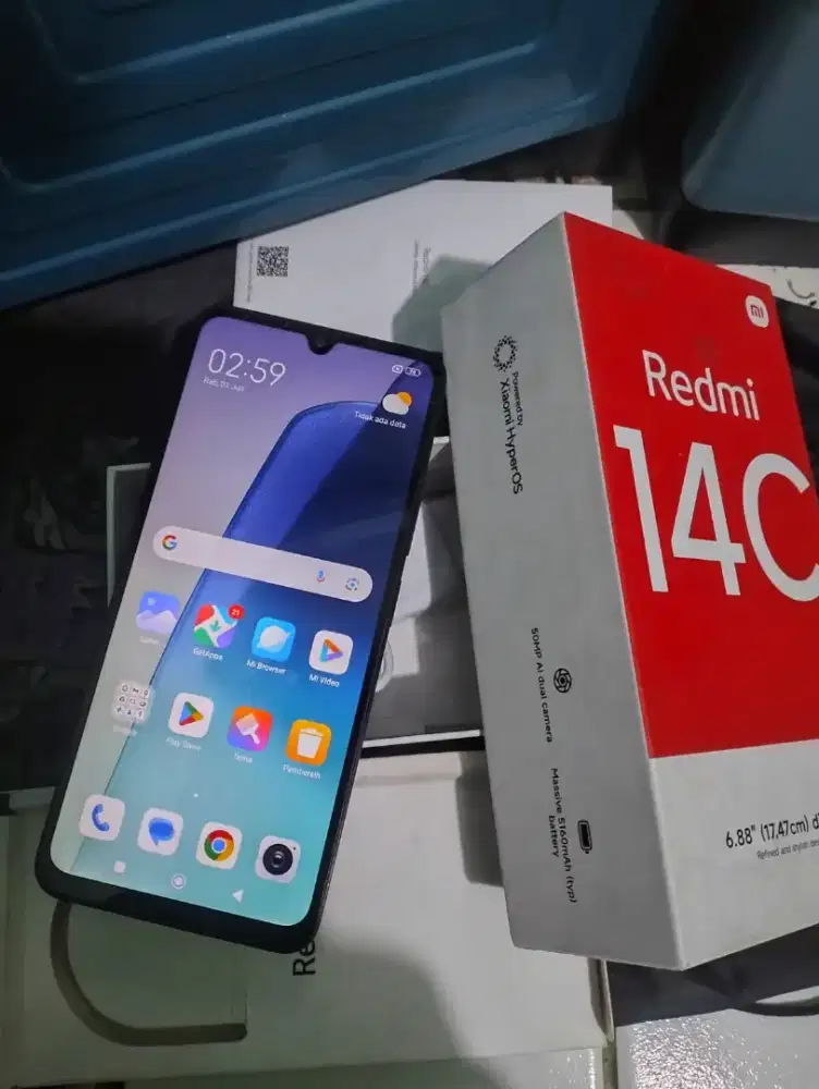 REDMI 14C Ram.8/256 GB Support NfCMulus dan gda minusss