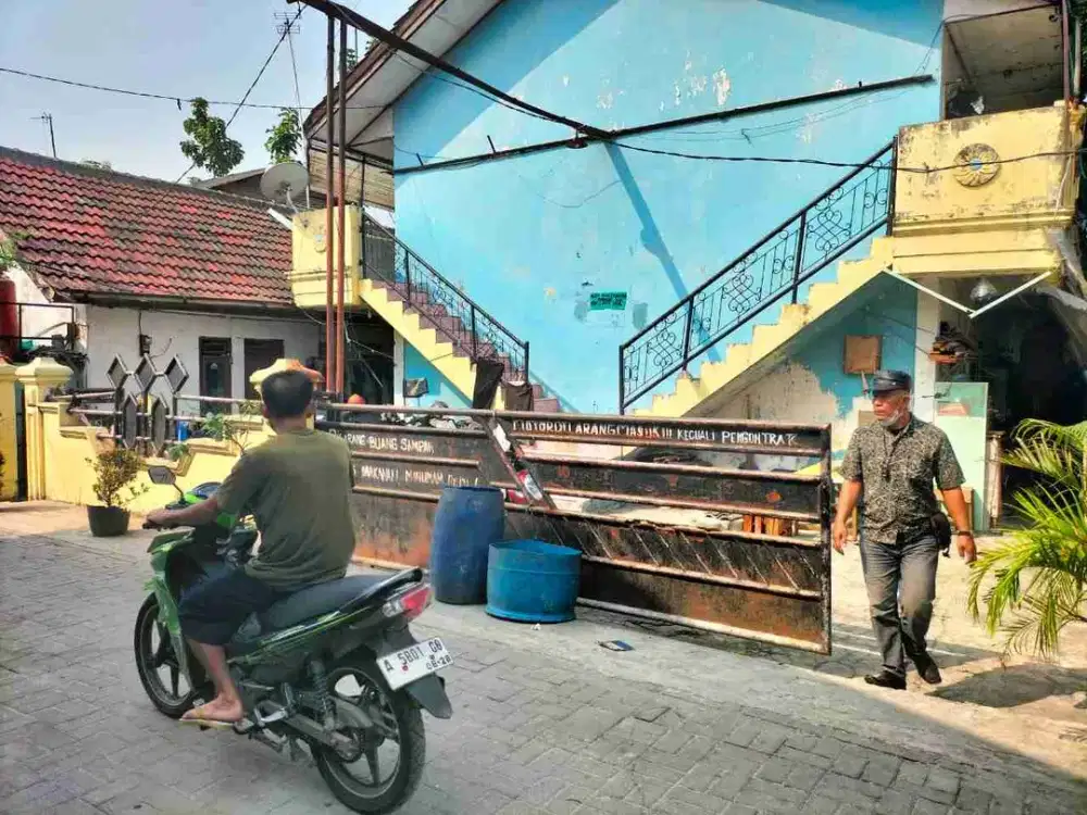 jual kontrakan 45 pintu nempel pabrik surat SHM