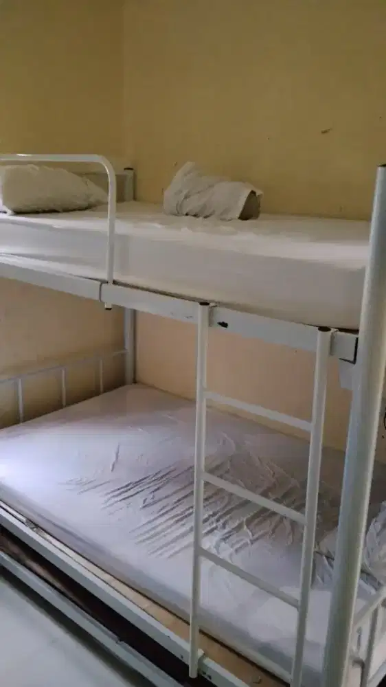 Dijual kasur ranjang besi minimalis sorong tarik