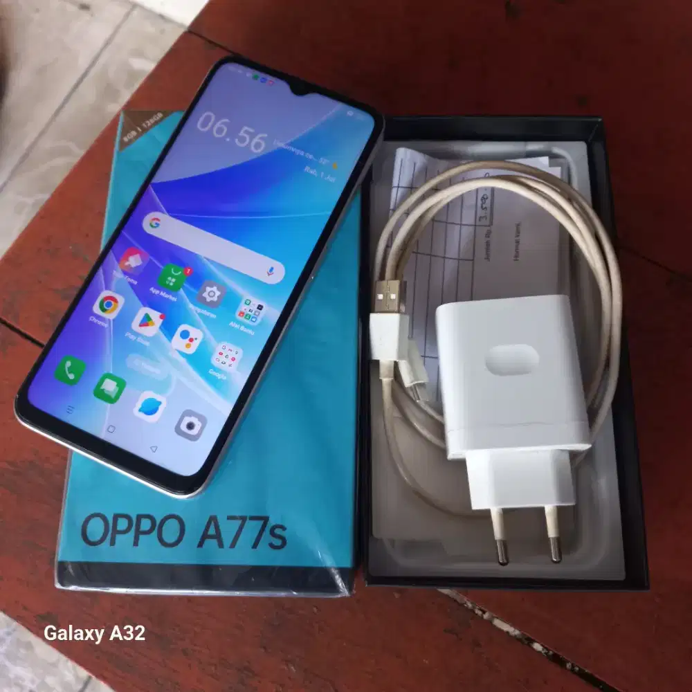 Oppo A77s ram 8/128 fulset