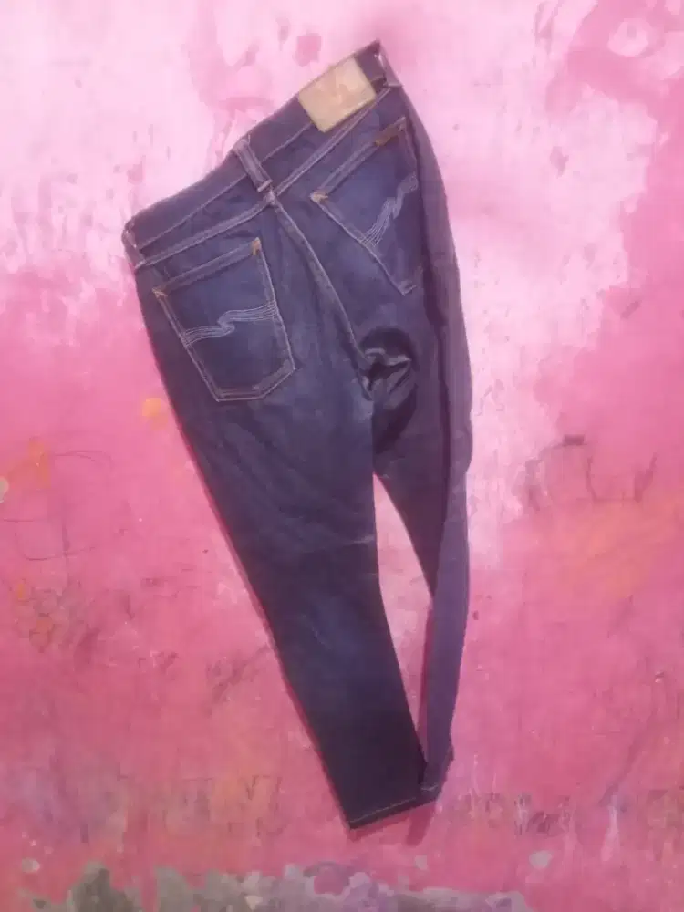 Bismillah , dijual celana panjang Nudie jeans selvedge original