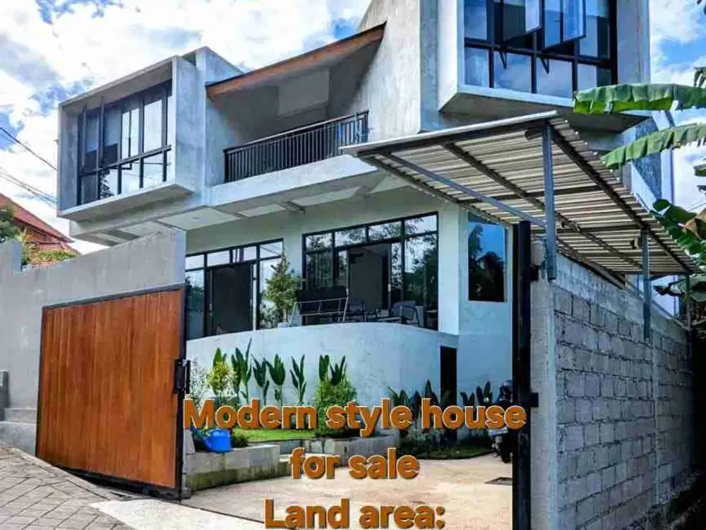 For sale villa style house 300m² at Padonan area, near Canggu Badung Bali