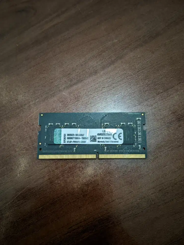 RAM Kingston 8GB DDR4 3200 Sodimm