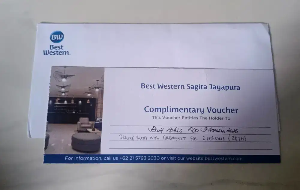 Voucher Hotel Best Western Jayapura