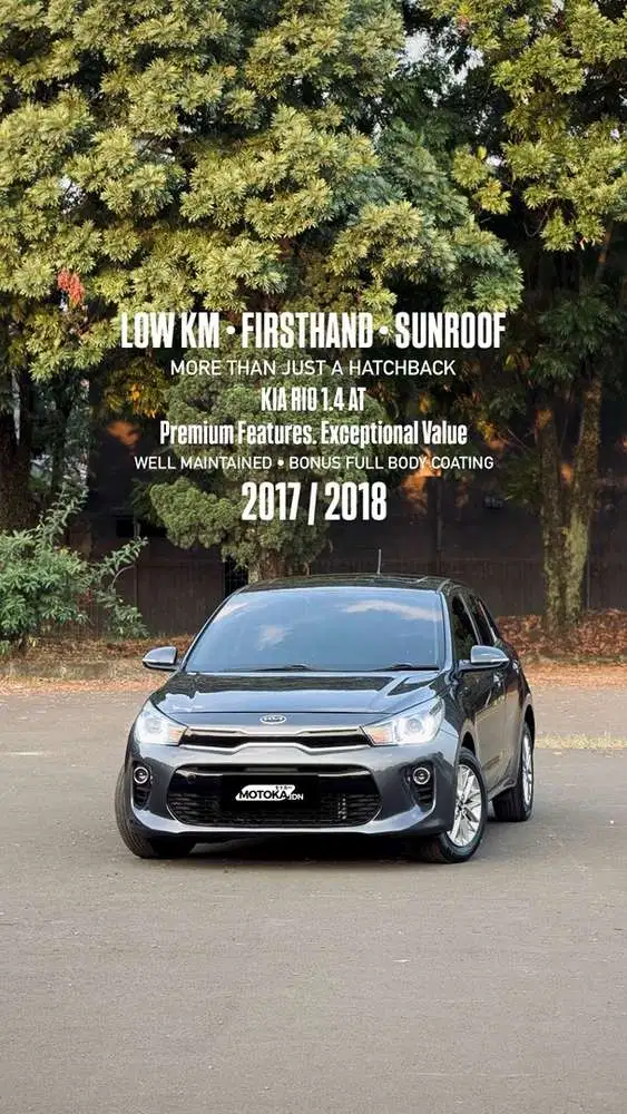 KIA RIO 1.4 AT SUNROOF 2017 / 2018