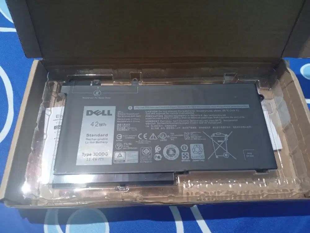 Baterai Laptop Dell