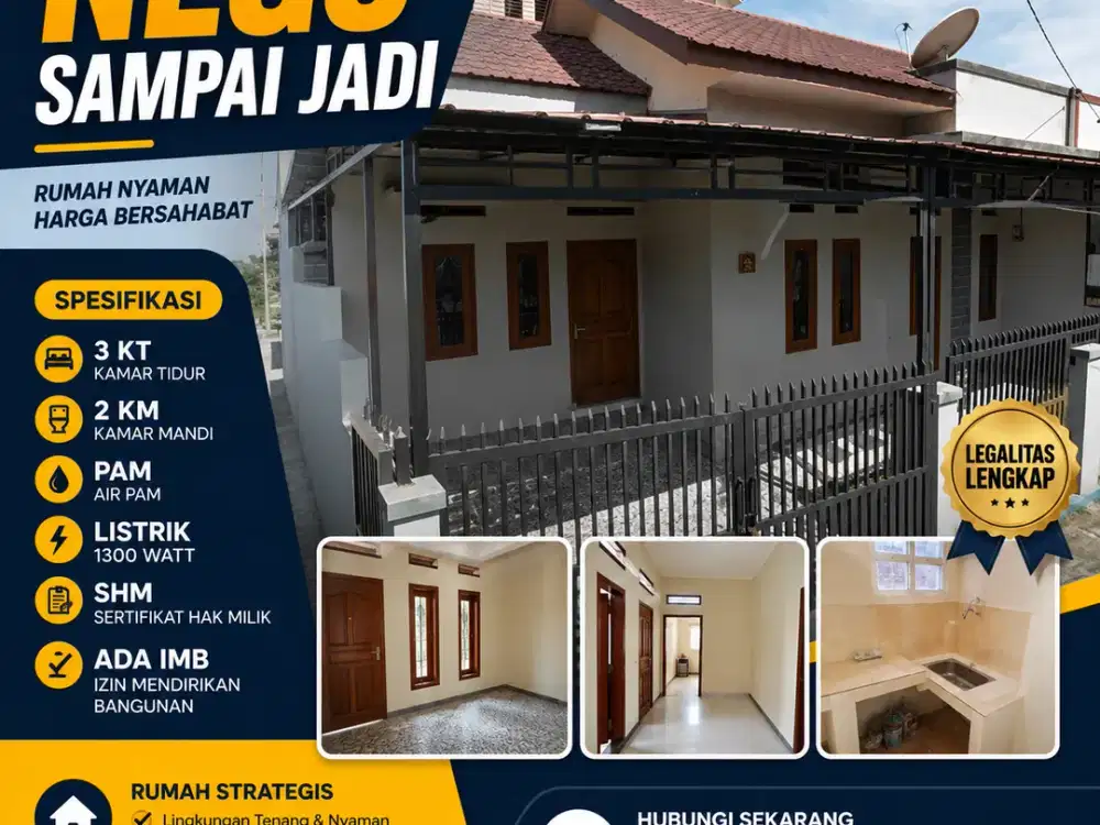 NEGO SAMPAI JADI RUMAH LEBAR 8 DI EKA SUKA MEDAN JOHOR