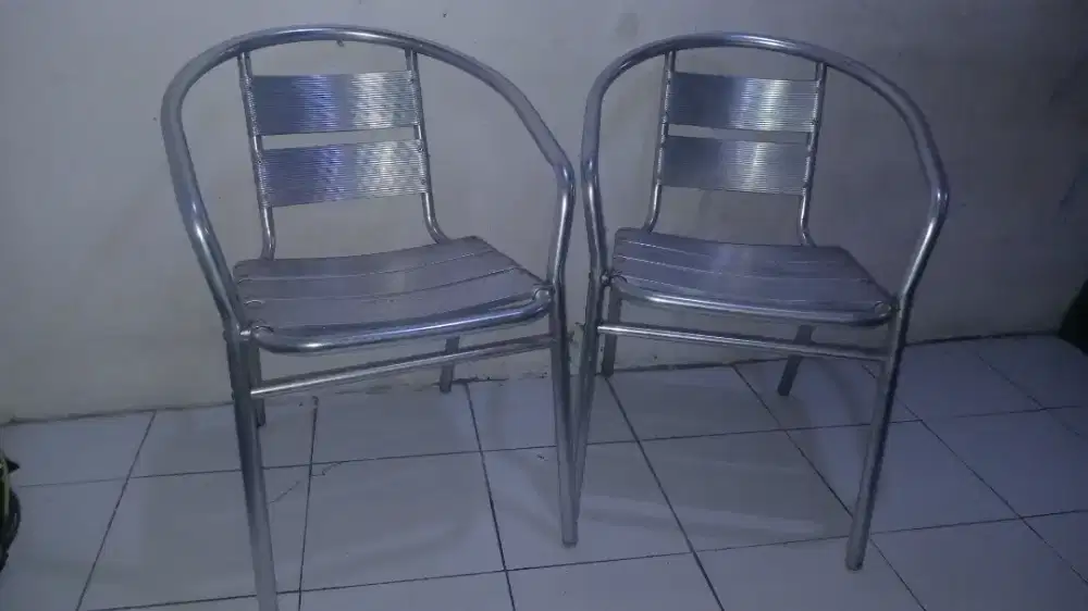 Kursi Cafe almunium