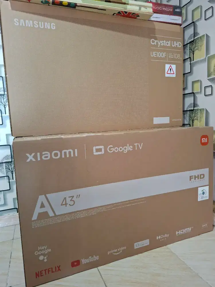 Smart tv 43 inch Xiaomi Samsung