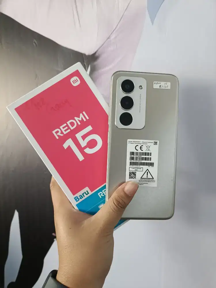 Redmi 15 ram 8/128 second