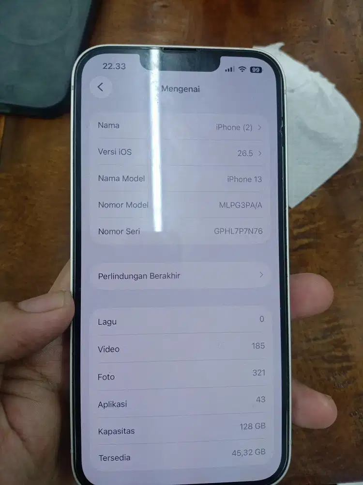 Iphone 13 ibox putih