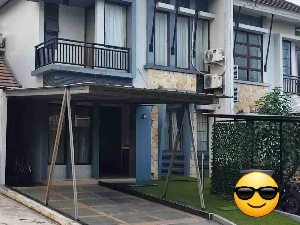 Jual cepat rumah cantik siap huni minimalis modern style cluster favorite bebas banjir. Legenda Wisata Cibubur.