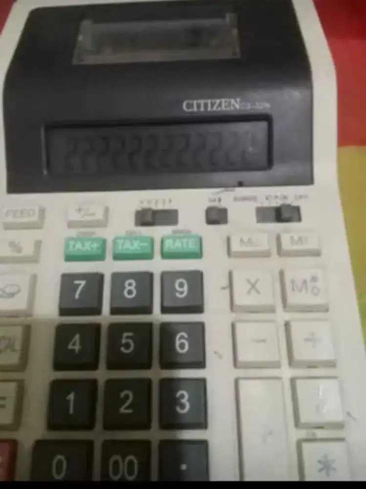 Citizen cx-32N eletronic printing calculator/ kalkulator print