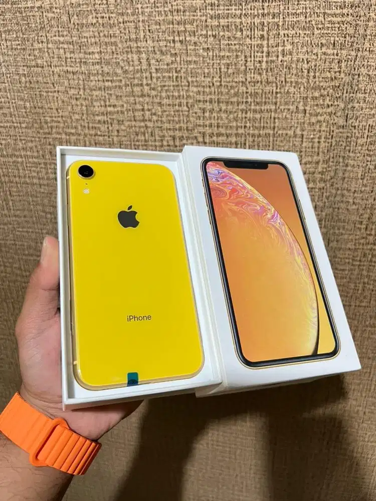 Iphone xr 64gb fullset yellow
