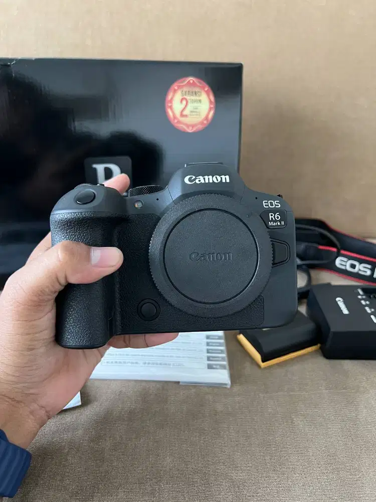 Jual Canon EOS R6 Mark II — Mulus 99%, Masih Garansi Resmi