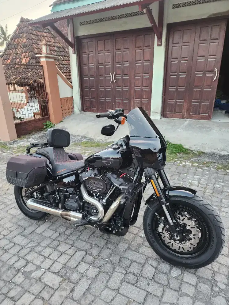 Harleydavidson fatbob full aksesories istimewa