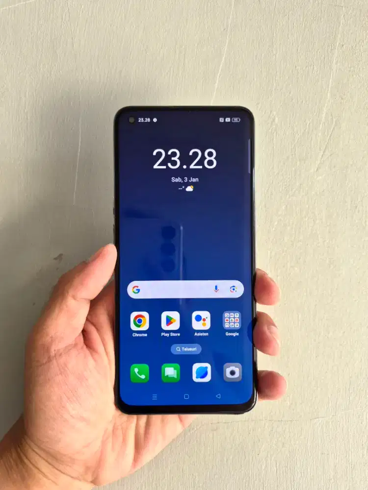 OPPO RENO 5 | 128 Galactic Silver (RESMI]