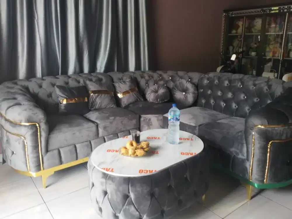 Sofa arabian sudut best seller