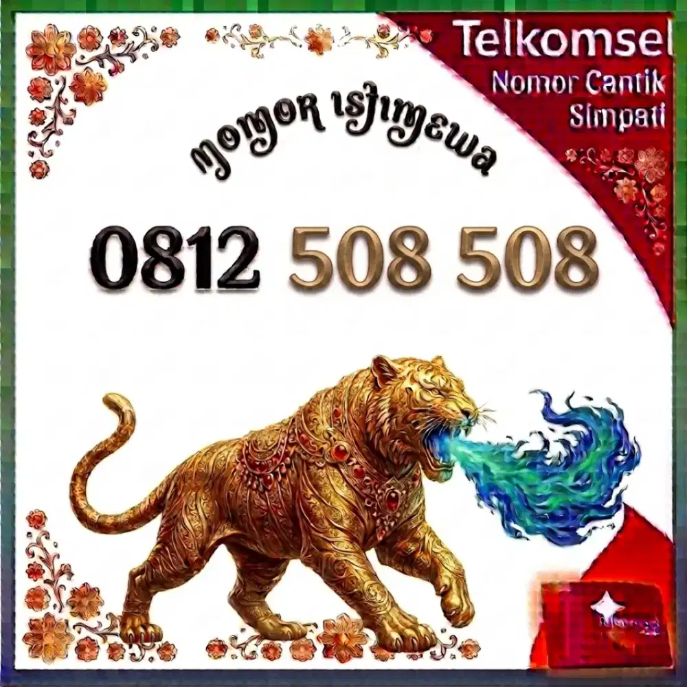 Perdana Nomor Cantik Telkomsel Simpati