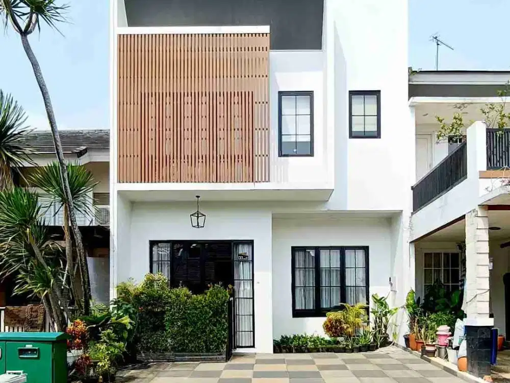 Rumah Cantik, Siap Huni,  Nusaloka BSD Tangerang Selatan