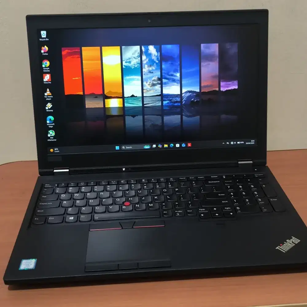 Lenovo ThinkPad P53 Nvidia laptop workstation gaming kerja desain