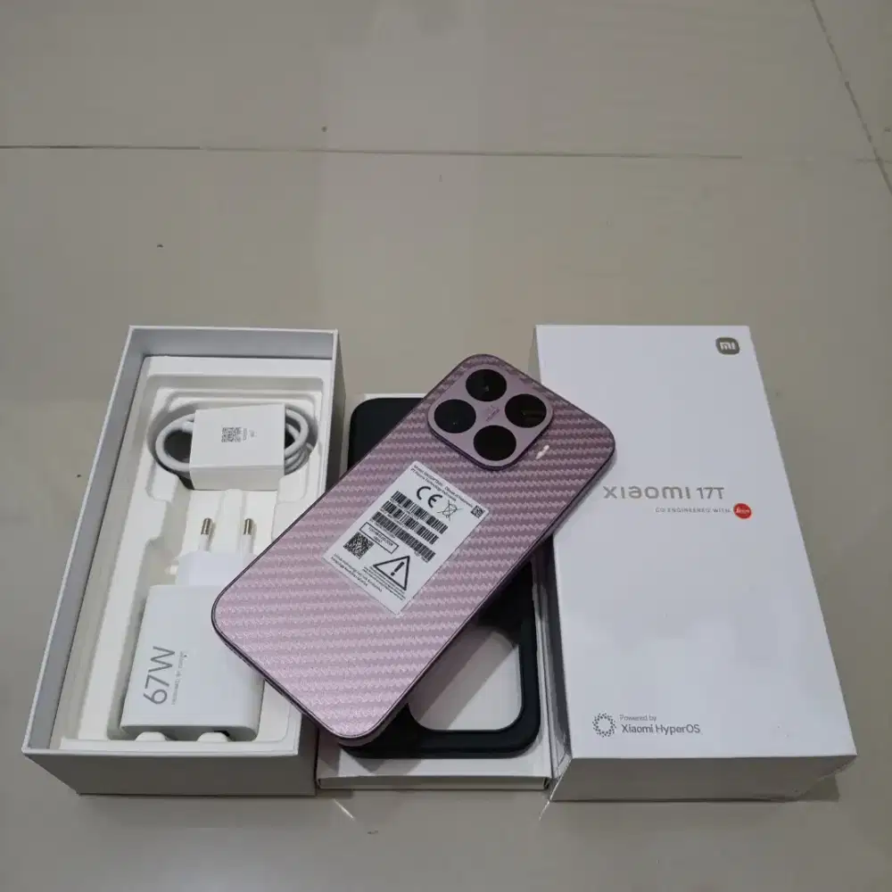 Xiaomi 17t 12/256gb fullset nota ada