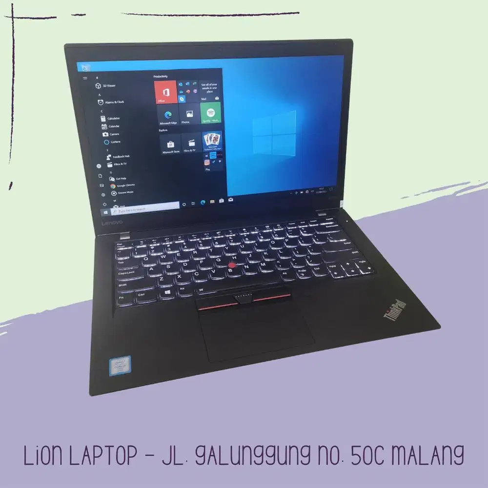 RAM 8GB SSD 256GB Core i5 Touchscreen SLIM Lenovo Thinkpad T470s [01|0