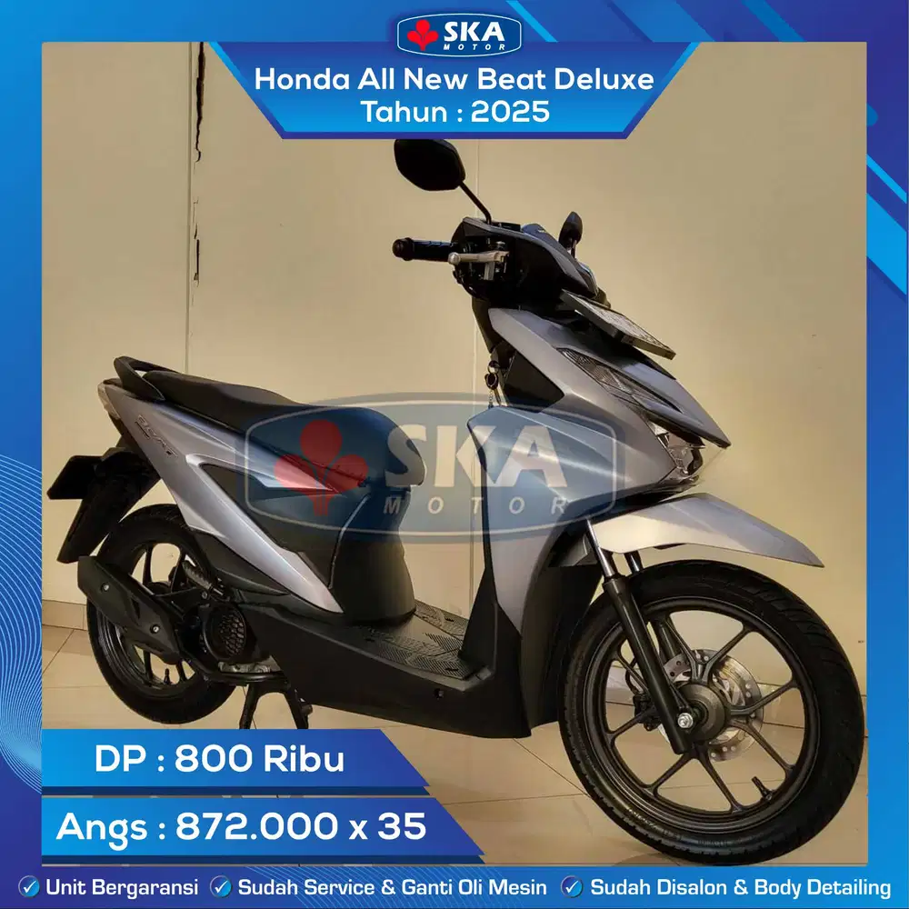 Honda All New Beat Deluxe Tahun 2025