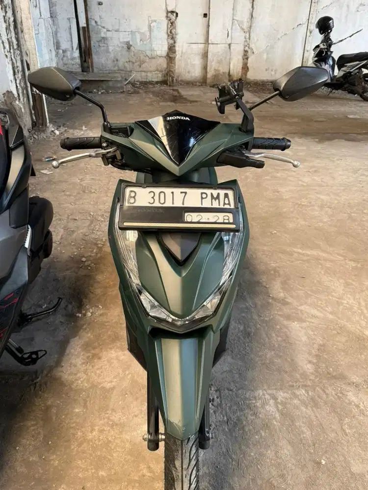 Honda Beat Deluxe Matte Green 2023