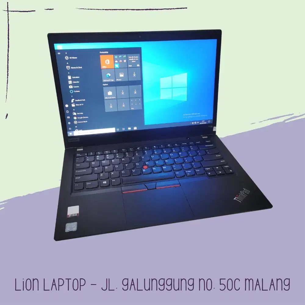 Core i7 gen 8 RAM 8GB SSD 256 Lenovo Thinkpad T490 [01|07]