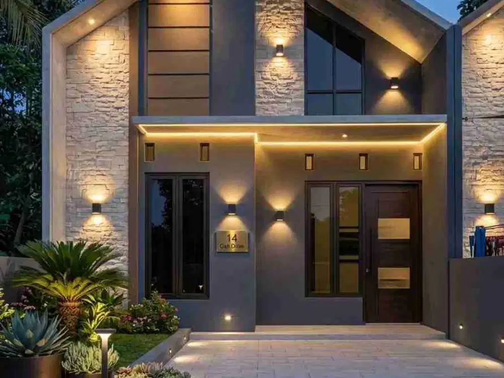 rumah type 74/40 surat shm dekat stasiun