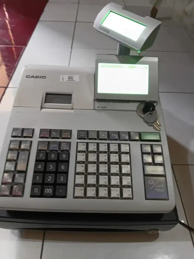 Jual mesin kasir / cash register CASIO SE S400