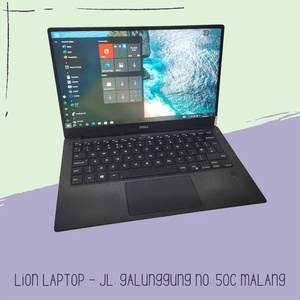 Slim & Ringan Core i7 RAM 8 SSD 256 DELL XPS 13 9360 [01|07]