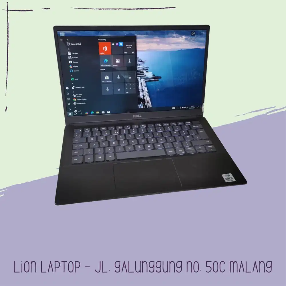 Slim & Ringan Core i5 Gen 10 8/256 DELL Vostro 5391 [01|07]