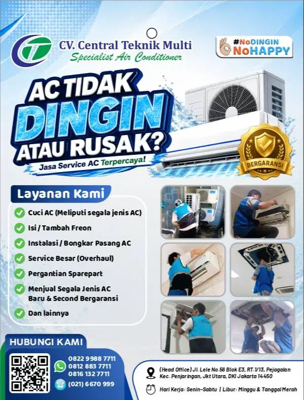 JASA SERVICE AC PROFESIONAL JAKARTA