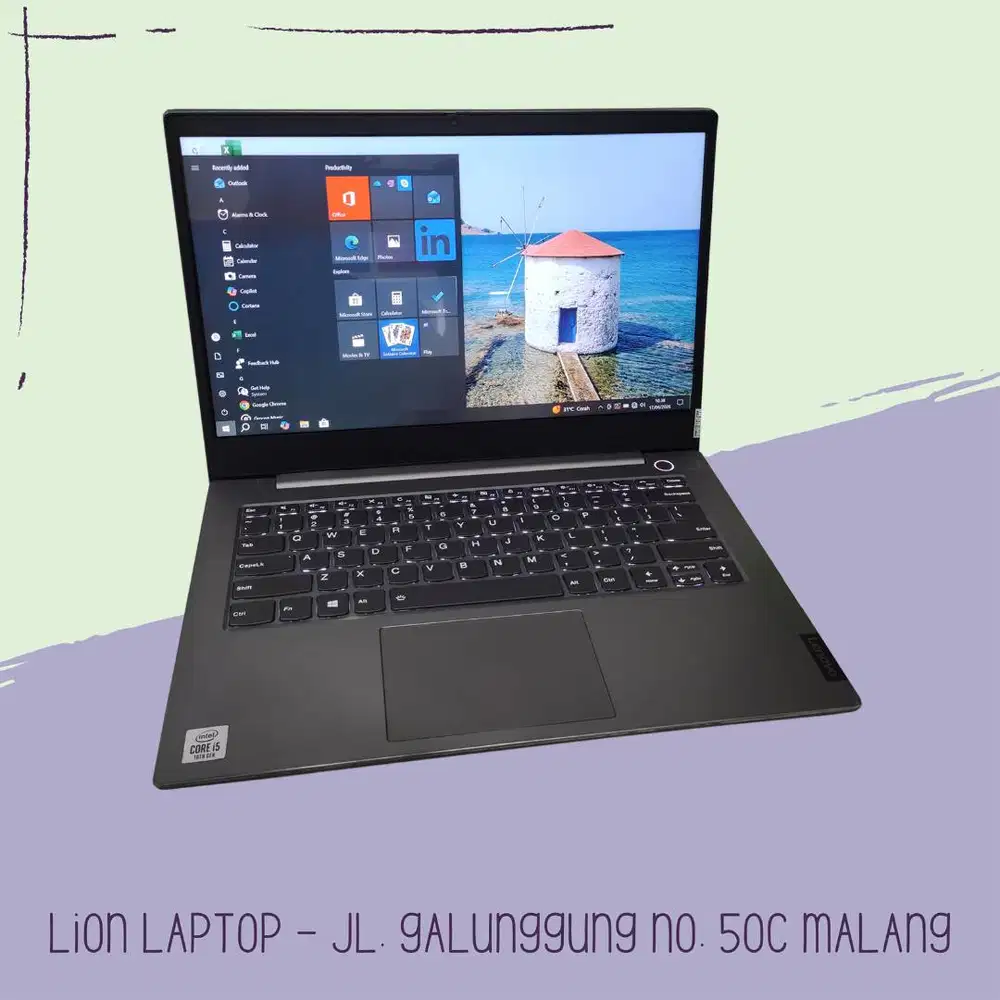 Core i5 Gen 10 SSD 256GB Slim Lenovo Thinkbook 14-IML [01|07]