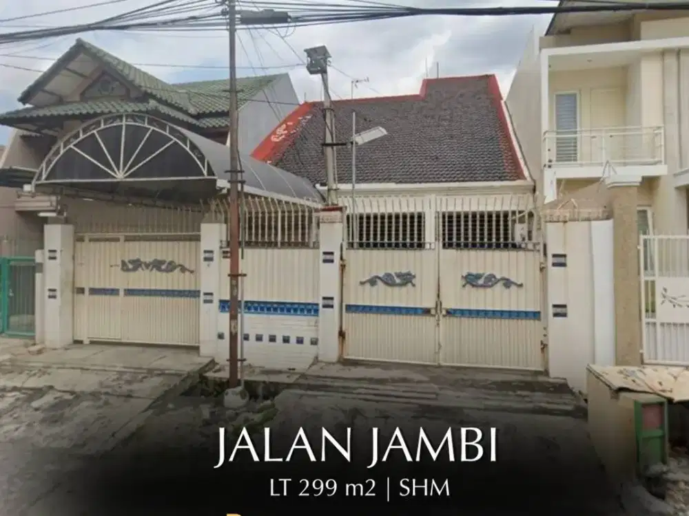 Dijual Rumah Hitung Tanah di jalan Jambi