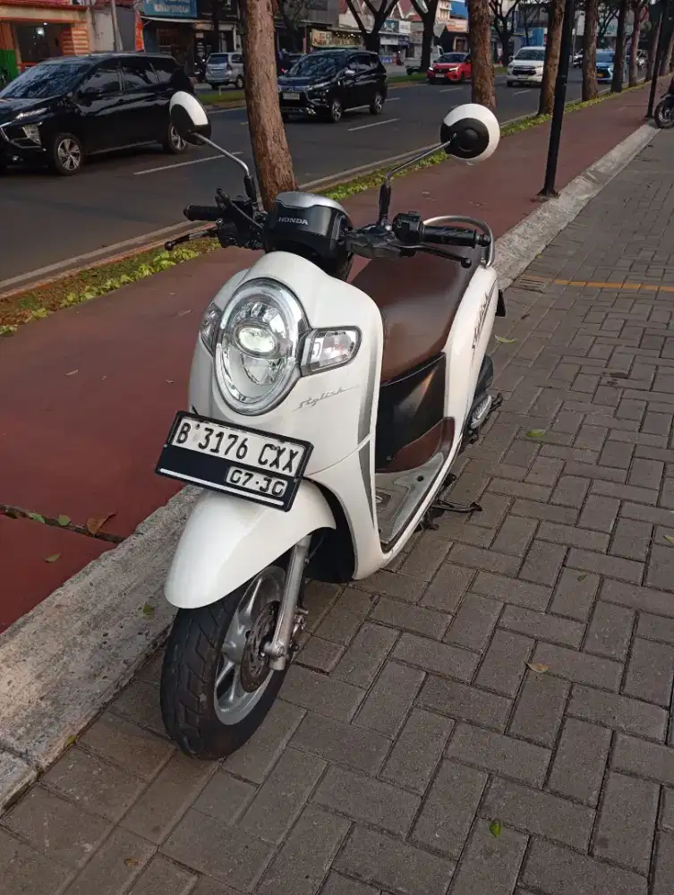 Honda Scoopy Donat 2020 orisinil mulus pajak baru bayar