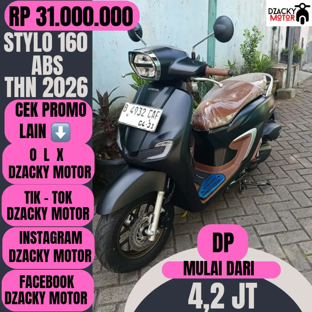 STYLO 160 ABS THN 2026