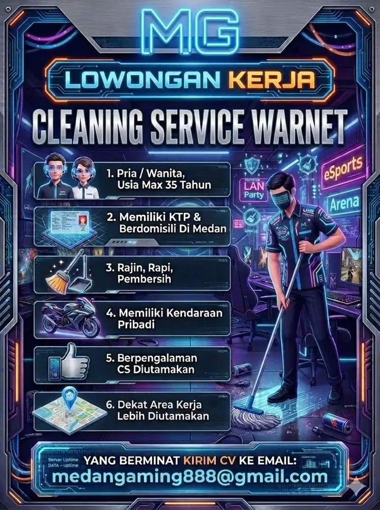 Lowonga Kerja Cleaning Services